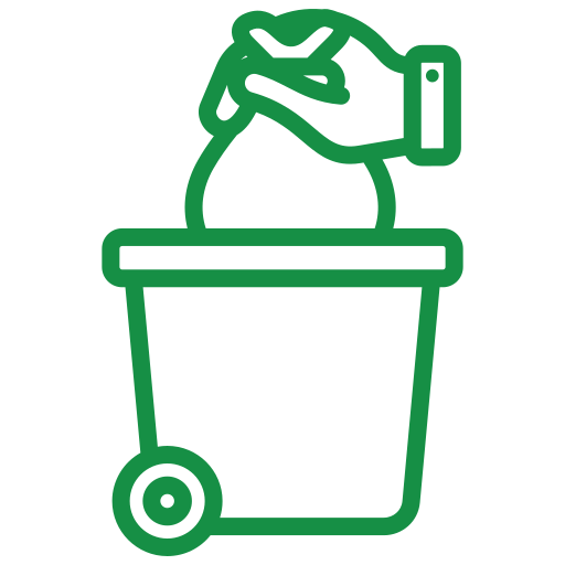 Easy Toss - waste management company picks up client's bins for it's Valet Trash service clients