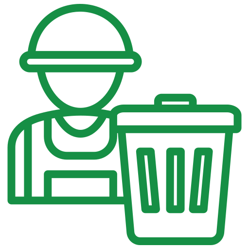 Easy Toss - waste management company picks up client's bins for it's Valet Trash service clients
