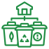 Easy Toss - for both homes and high-rises waste management company with Bin to Curb and Valet Trash services